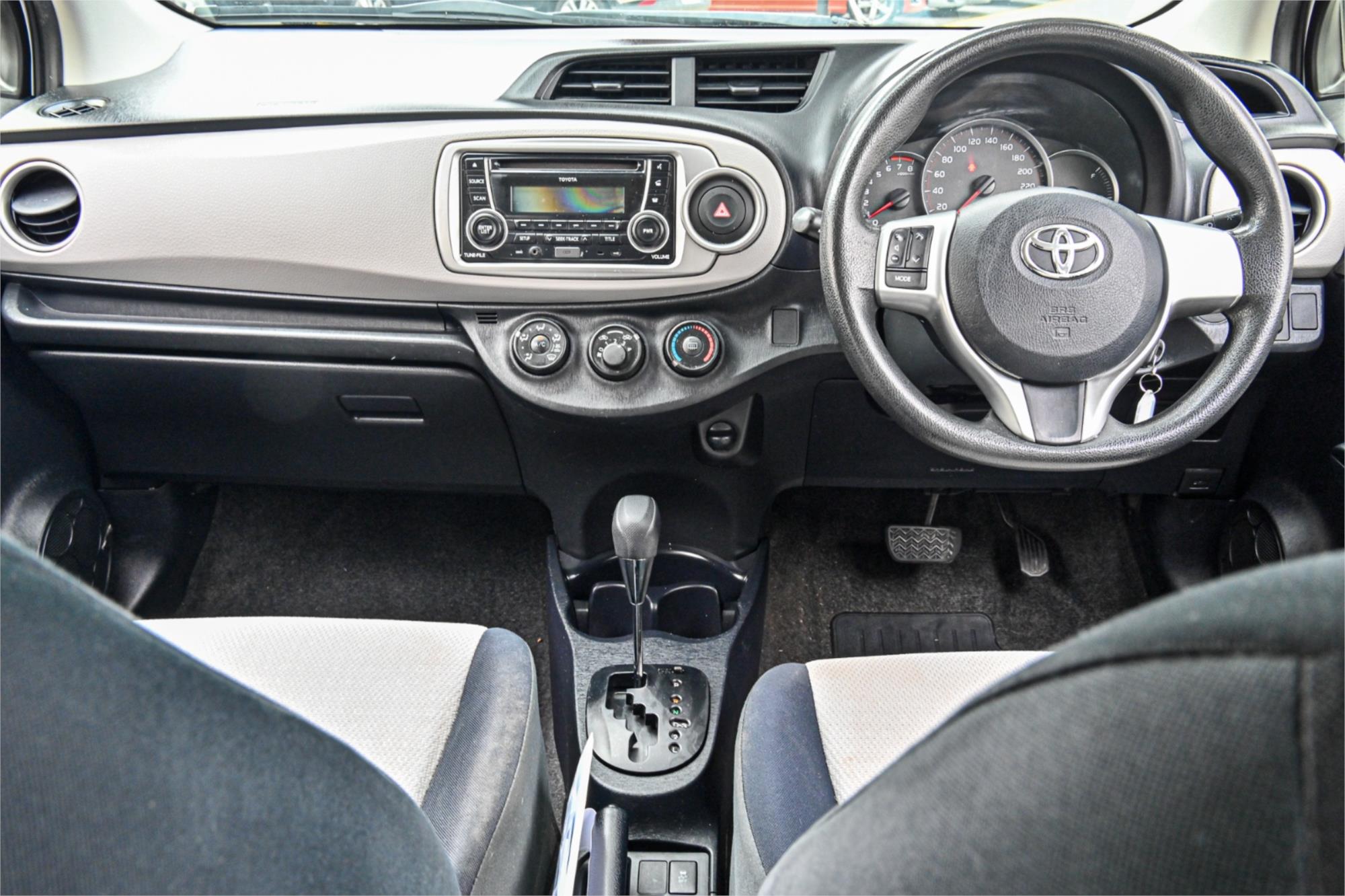 2012 TOYOTA YARIS NCP130R YR 4 SP AUTOMATIC 5D HATCHBACK