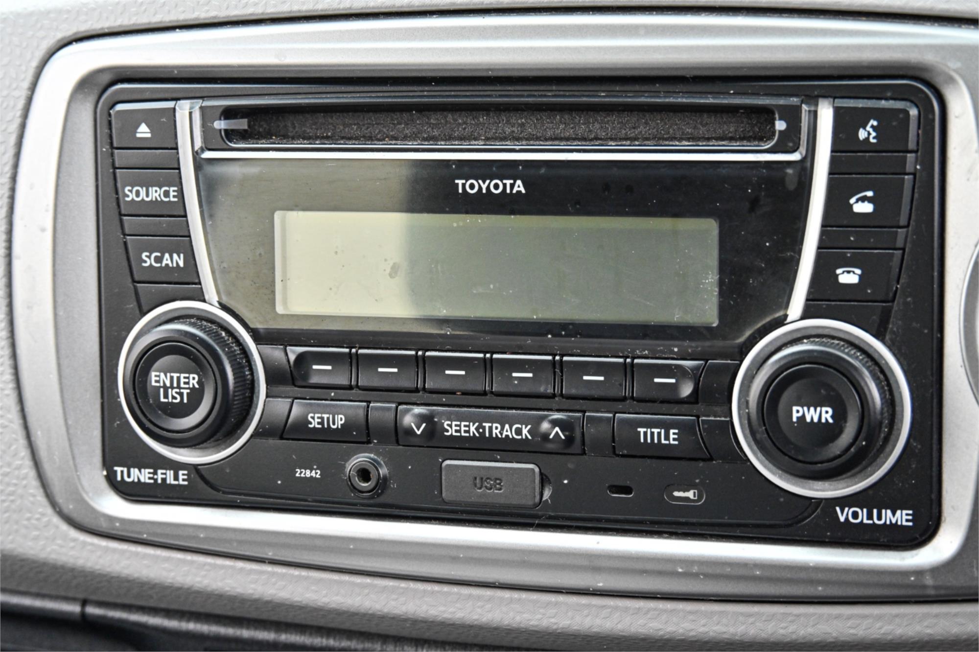 2012 TOYOTA YARIS NCP130R YR 4 SP AUTOMATIC 5D HATCHBACK