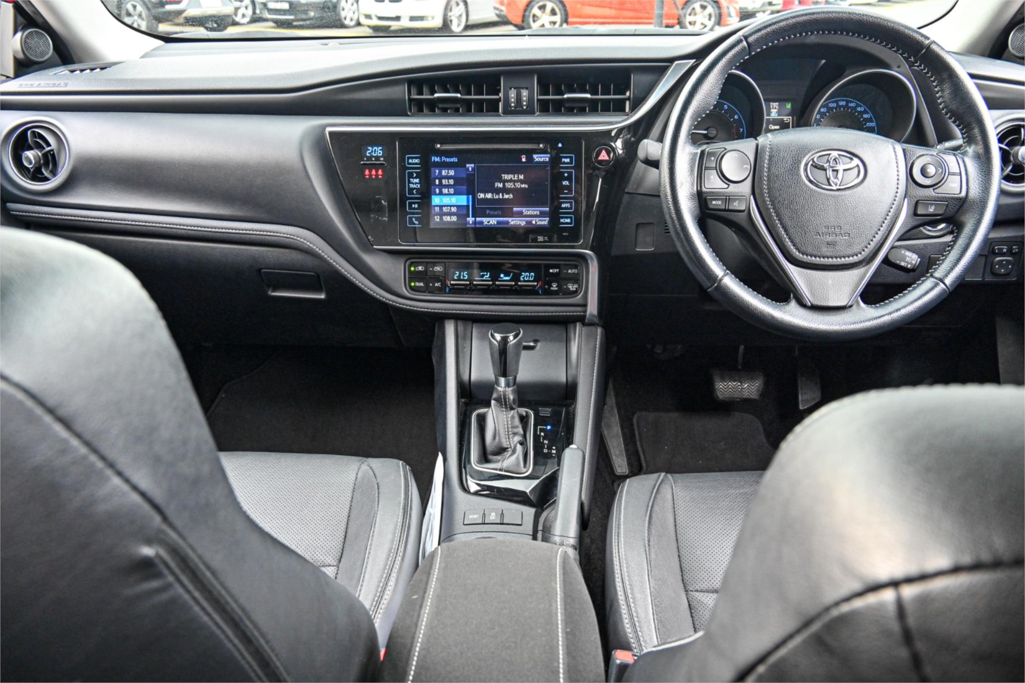 2018 TOYOTA COROLLA ZRE182R MY17 ZR CVT AUTO 7 SP SEQUENTIAL 5D HATCHBACK