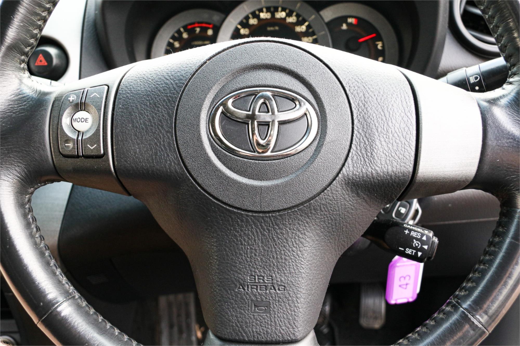 2009 TOYOTA RAV4 ACA33R 08 UPGRADE CRUISER (4x4) 4 SP AUTOMATIC 4D WAGON