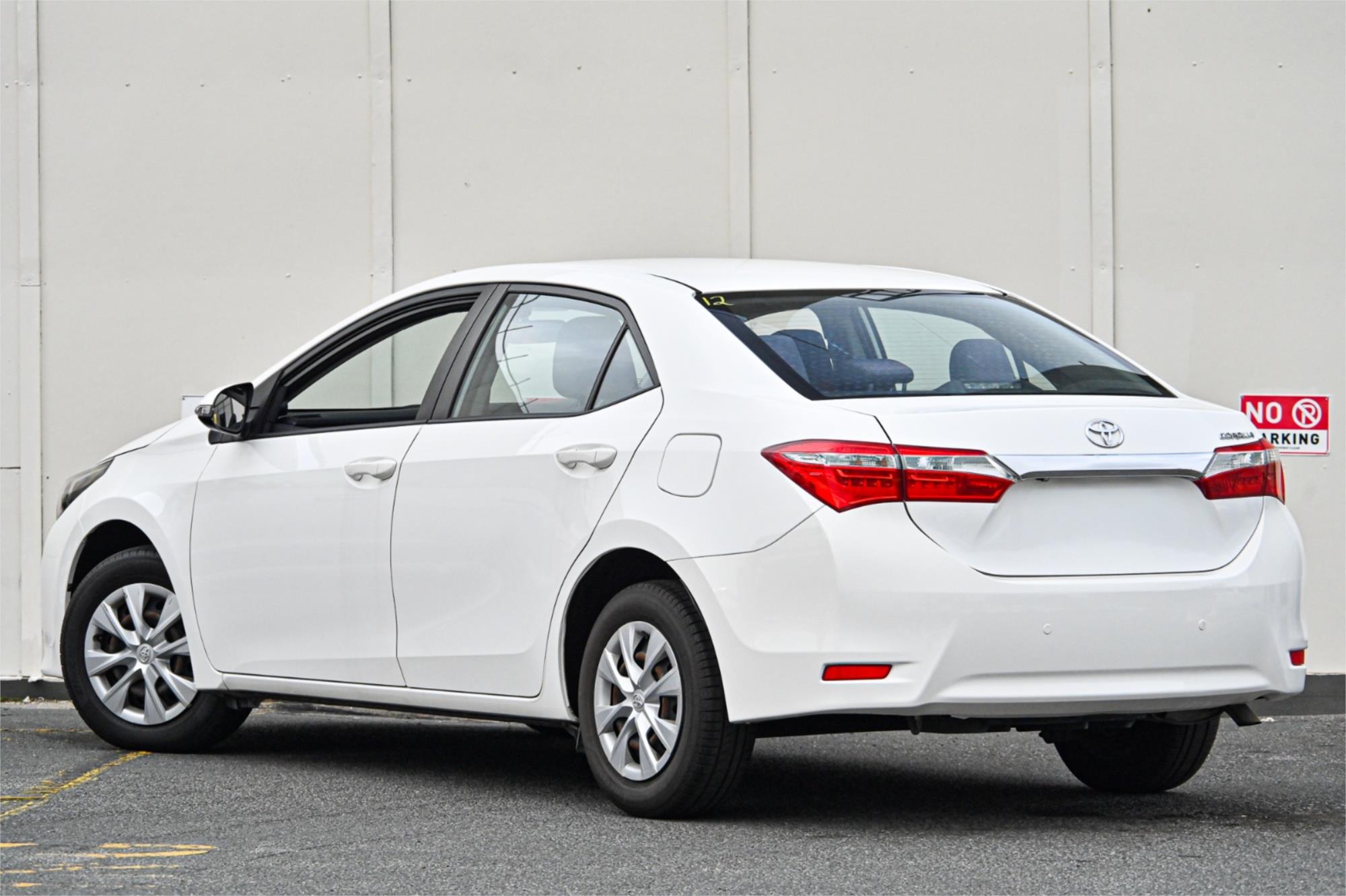 2015 TOYOTA COROLLA ZRE172R ASCENT CVT AUTO 7 SP SEQUENTIAL 4D SEDAN