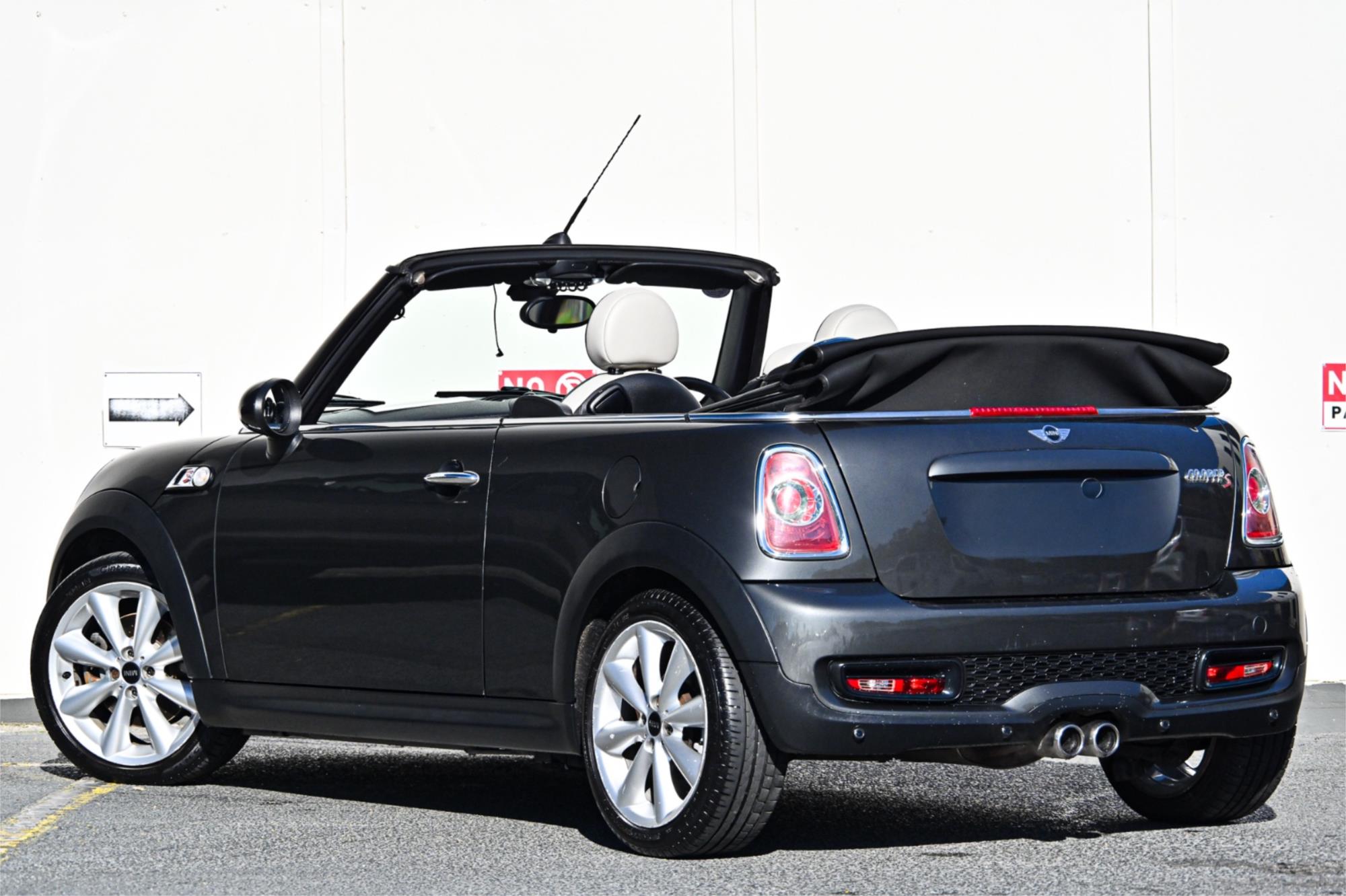 2012 MINI COOPER R57 MY12 S CABRIO 6 SP AUTOMATIC 2D CONVERTIBLE