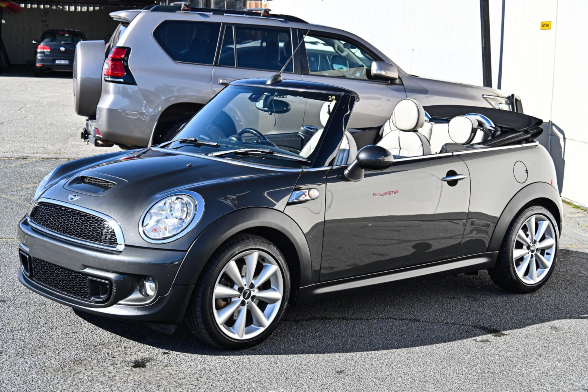 2012 MINI COOPER R57 MY12 S CABRIO 6 SP AUTOMATIC 2D CONVERTIBLE