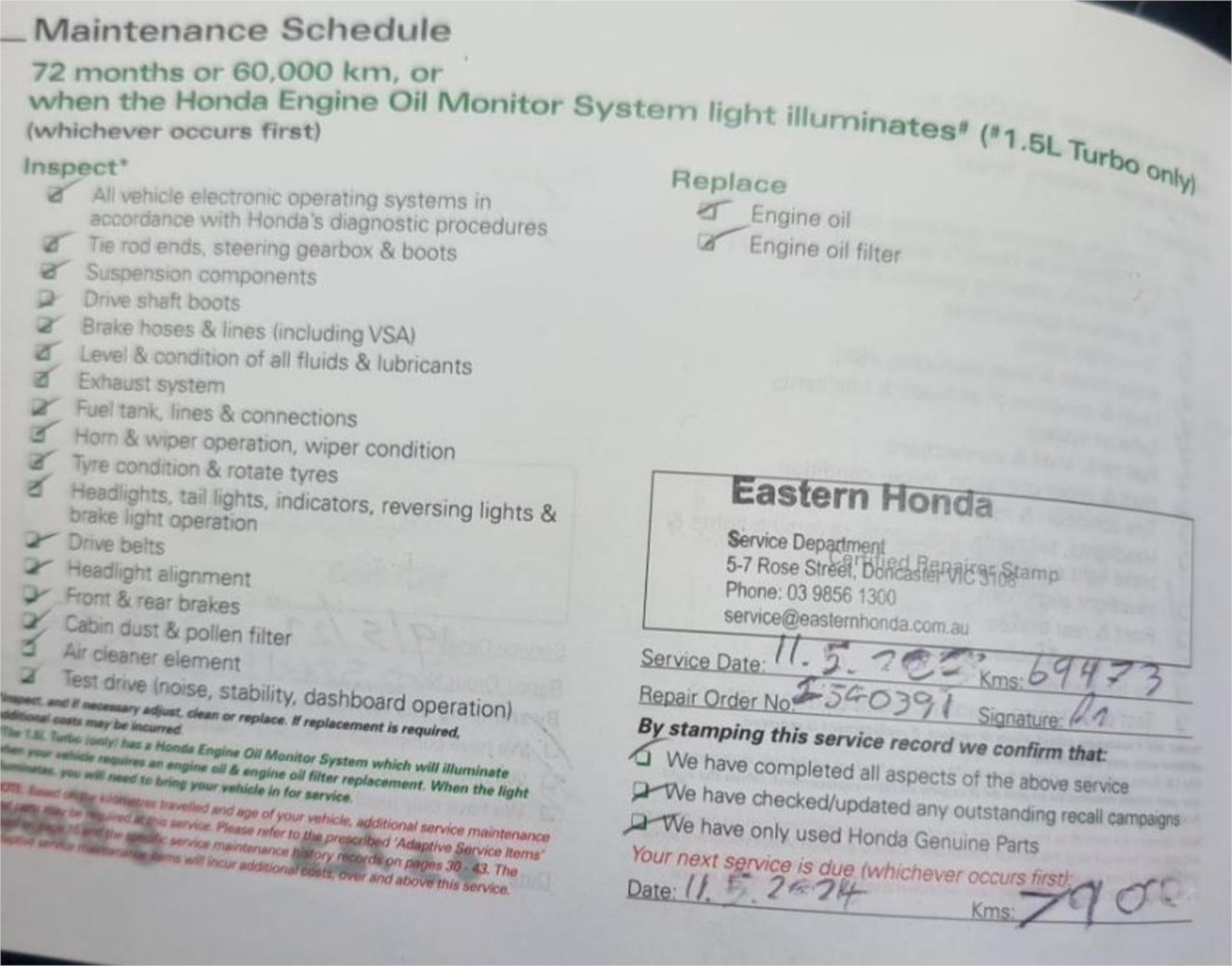 2018 HONDA CIVIC MY17 VTi-S CONTINUOUS VARIABLE 4D SEDAN