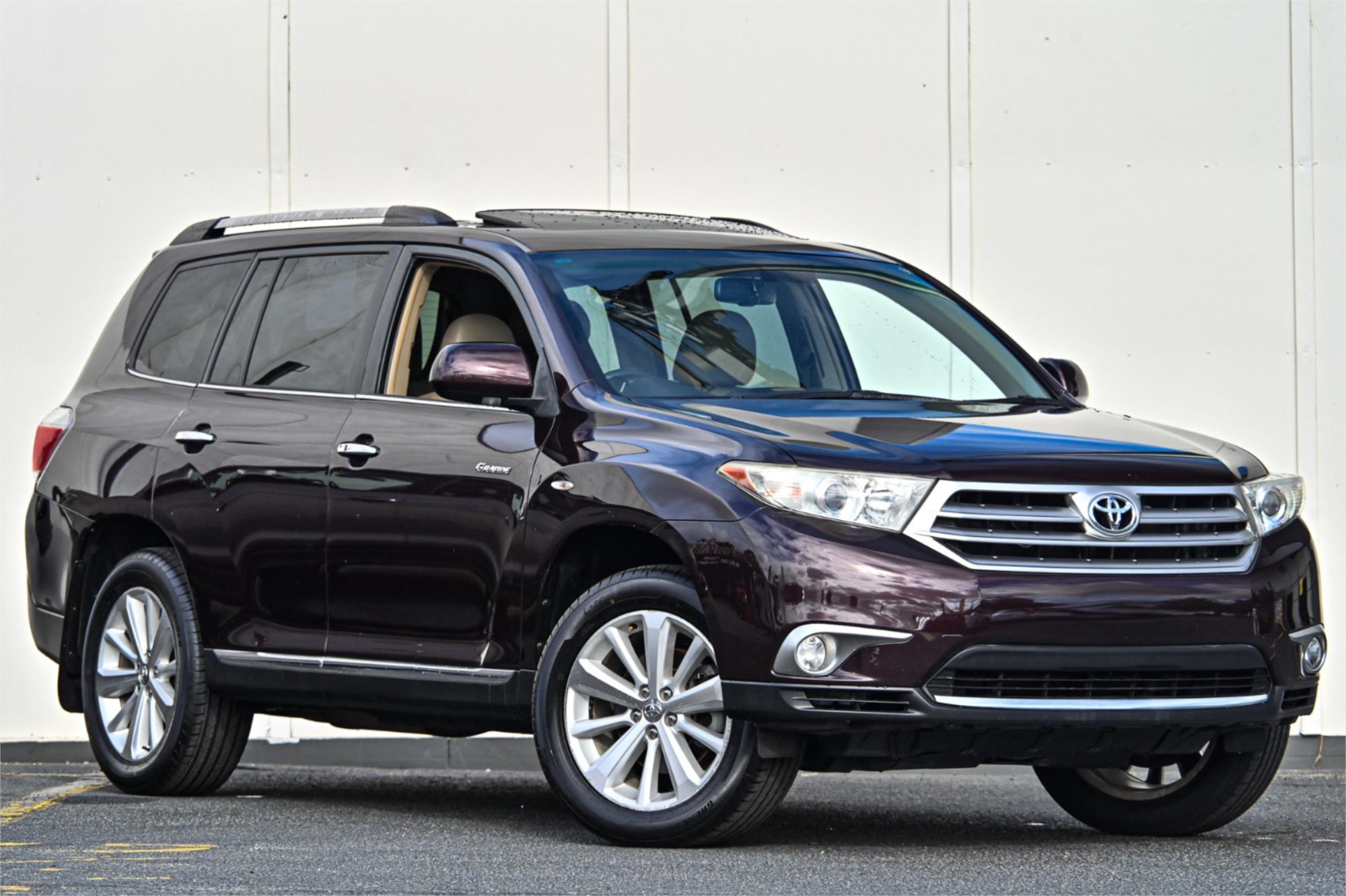 2013 TOYOTA KLUGER GSU45R MY13 UPGRADE GRANDE (4x4) 5 SP AUTOMATIC 4D WAGON