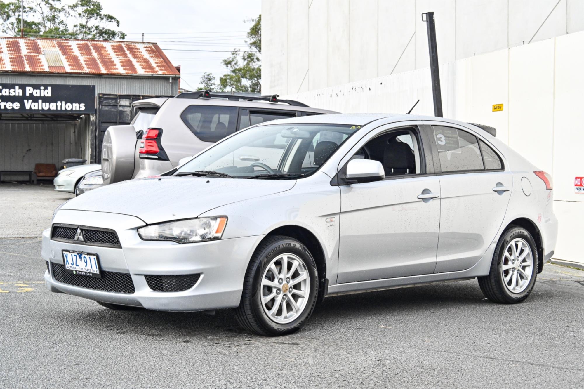 2009 MITSUBISHI LANCER CJ MY09 ES SPORTBACK CVT AUTO 6 SP SEQUENTIAL 5D HATCHBACK