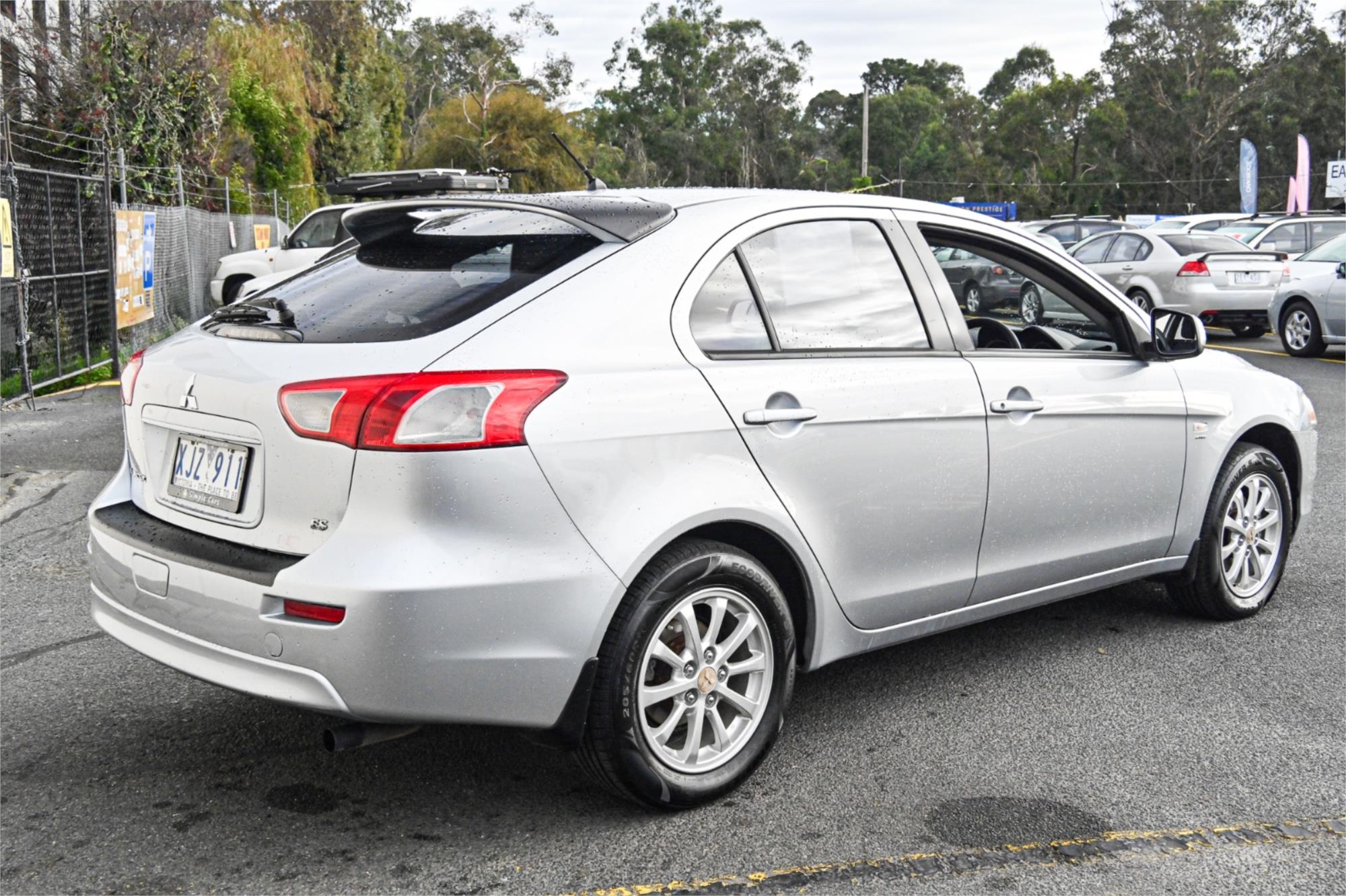 2009 MITSUBISHI LANCER CJ MY09 ES SPORTBACK CVT AUTO 6 SP SEQUENTIAL 5D HATCHBACK