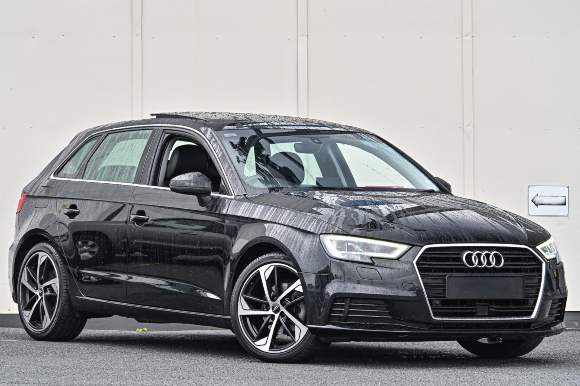2018 AUDI A3 8V MY19 35 TFSI (1.4 TFSI COD) 7 SP AUTO S-TRONIC 4D SPORTBACK