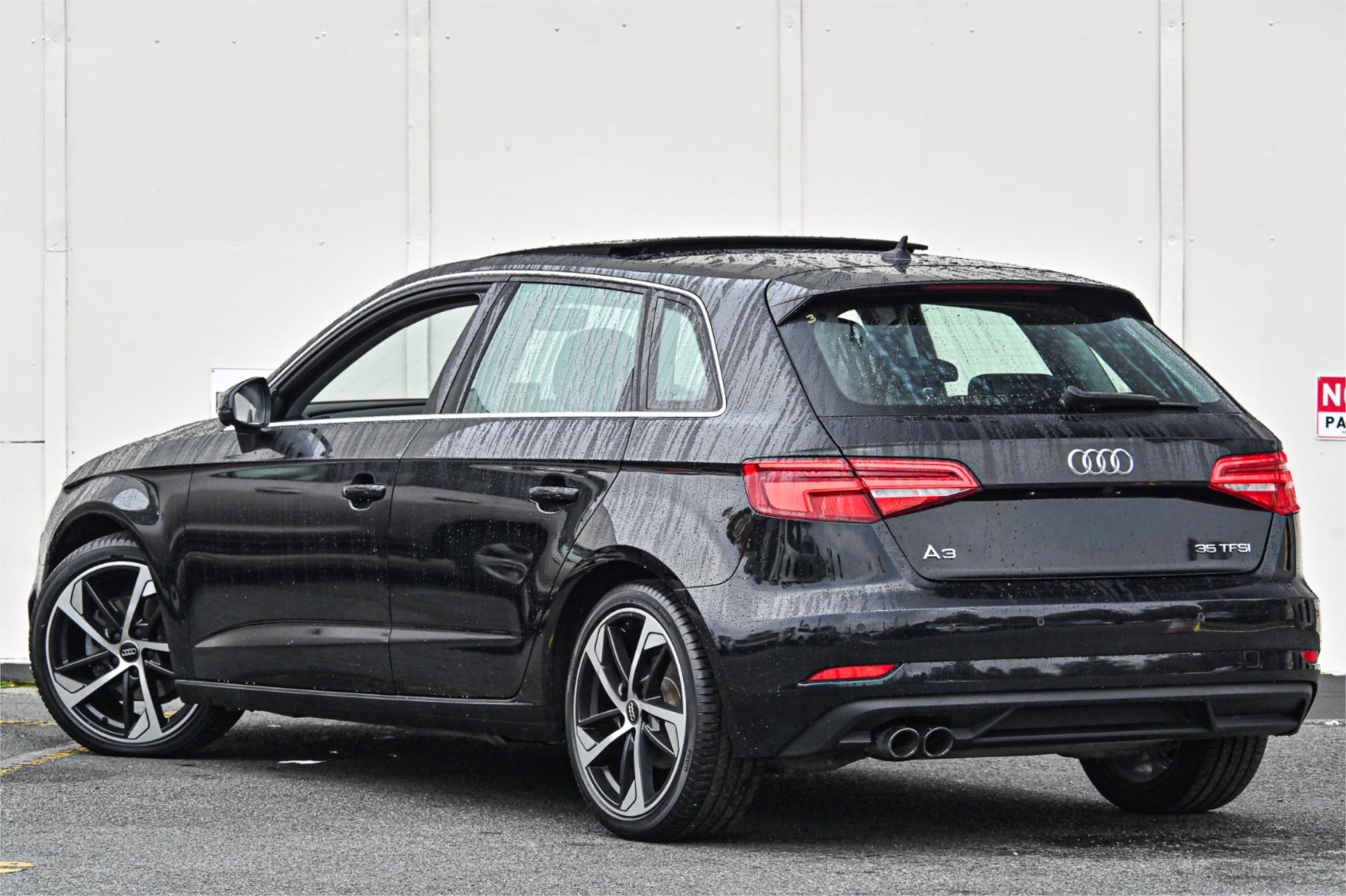 2018 AUDI A3 8V MY19 35 TFSI (1.4 TFSI COD) 7 SP AUTO S-TRONIC 4D SPORTBACK