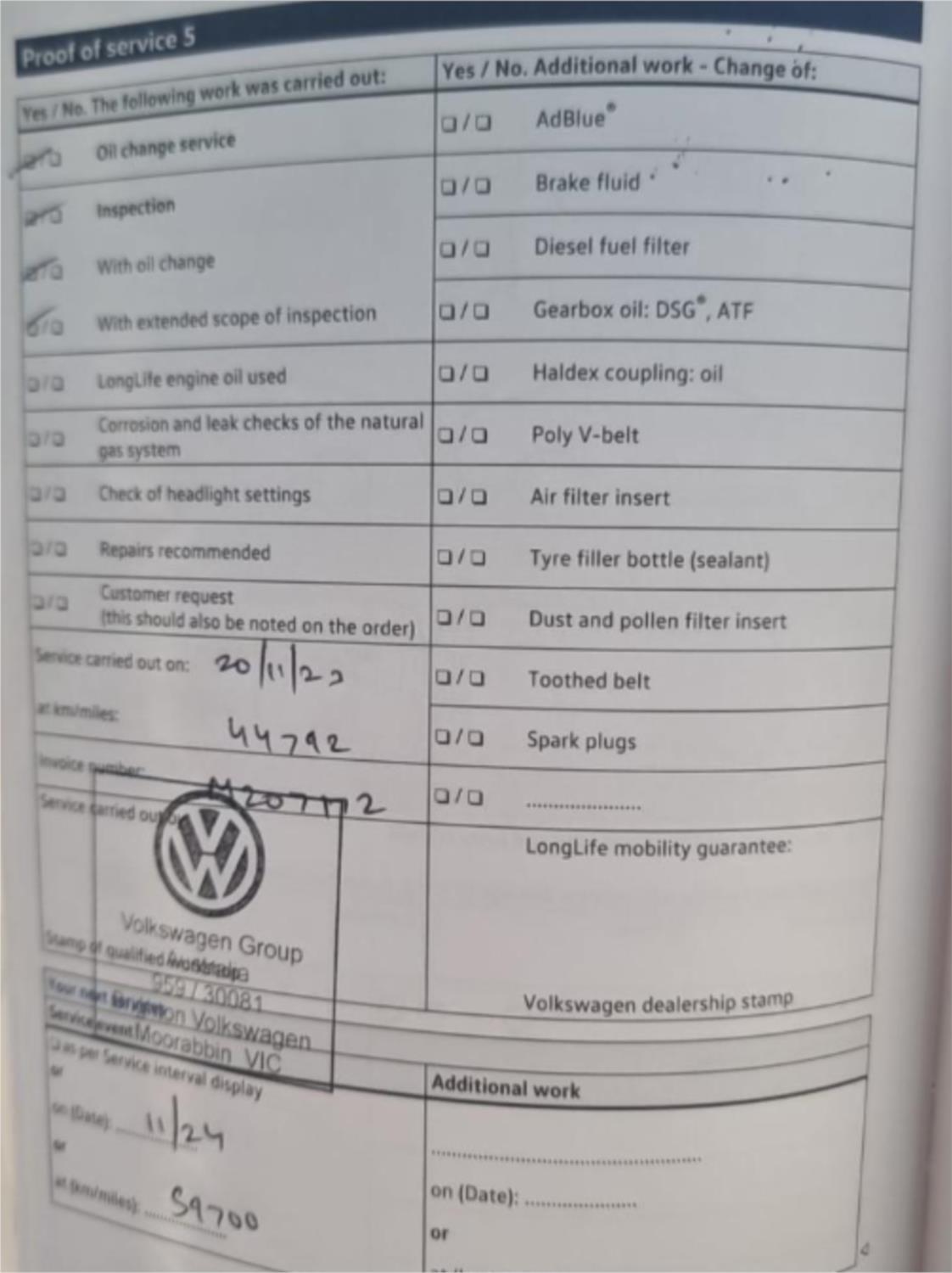 2016 VOLKSWAGEN GOLF AU MY16 ALLTRACK 132 TSI 6 SP AUTO DIRECT SHIFT 4D WAGON