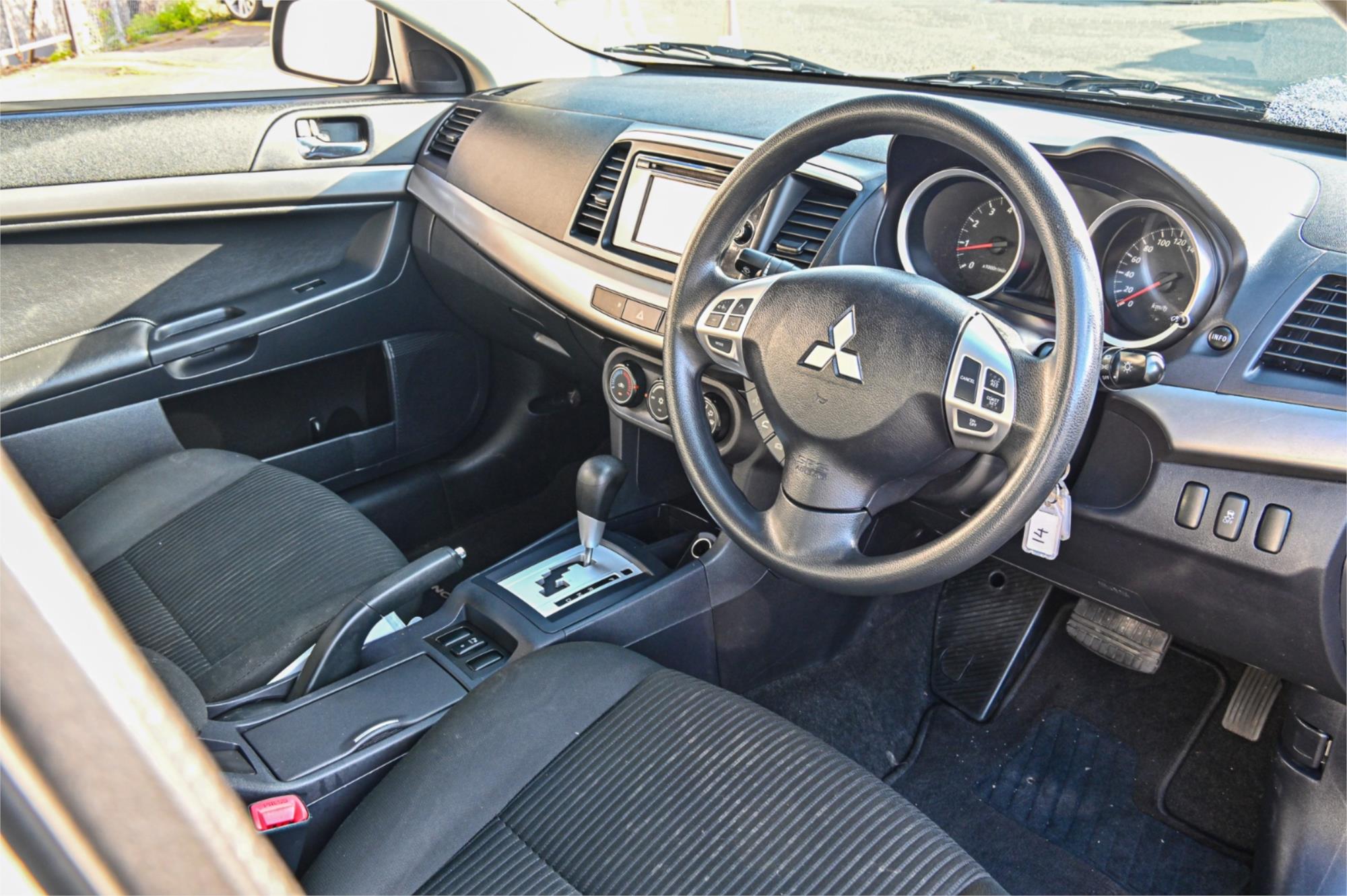 2014 MITSUBISHI LANCER CJ MY14 ES CVT AUTO 6 SP SEQUENTIAL 4D SEDAN