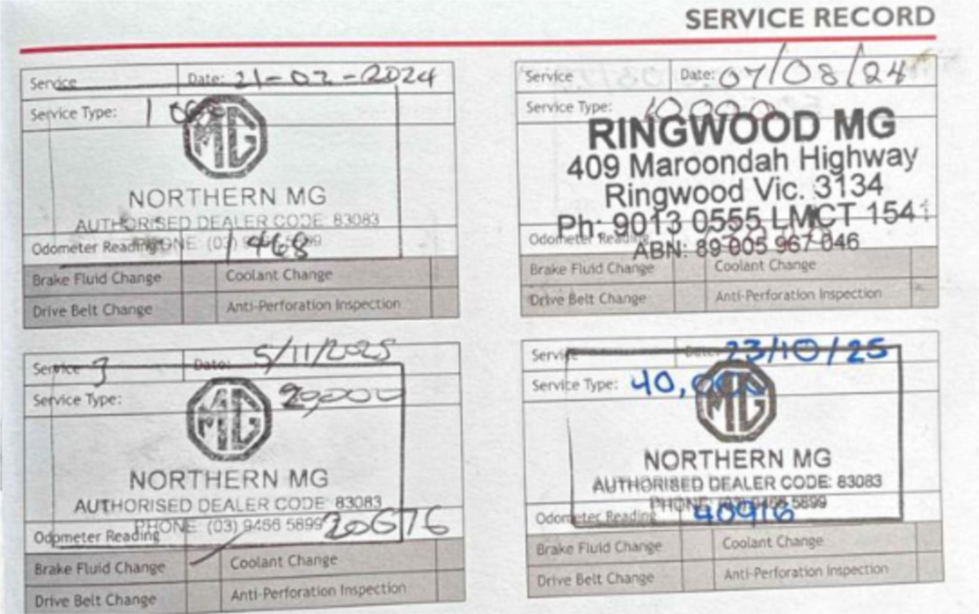 2023 MG ZS AZS1 EXCITE AUTOMATIC WAGON