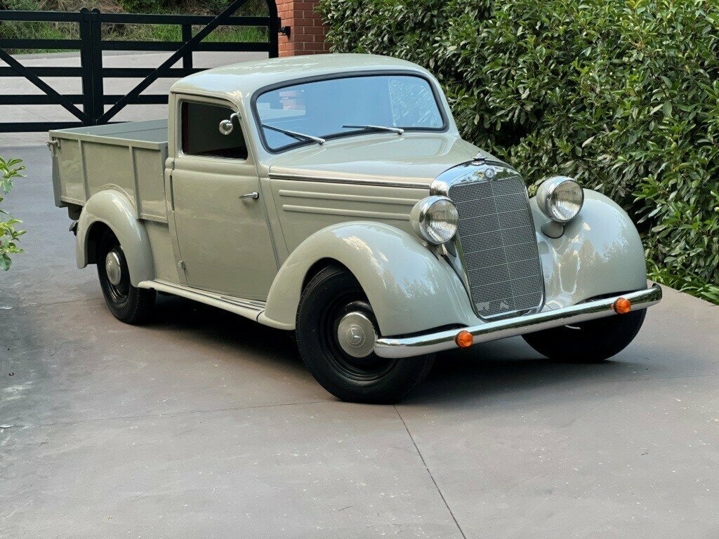 1955 MERCEDES-BENZ 170 W136 S-D 4 SP MANUAL 2D UTILITY