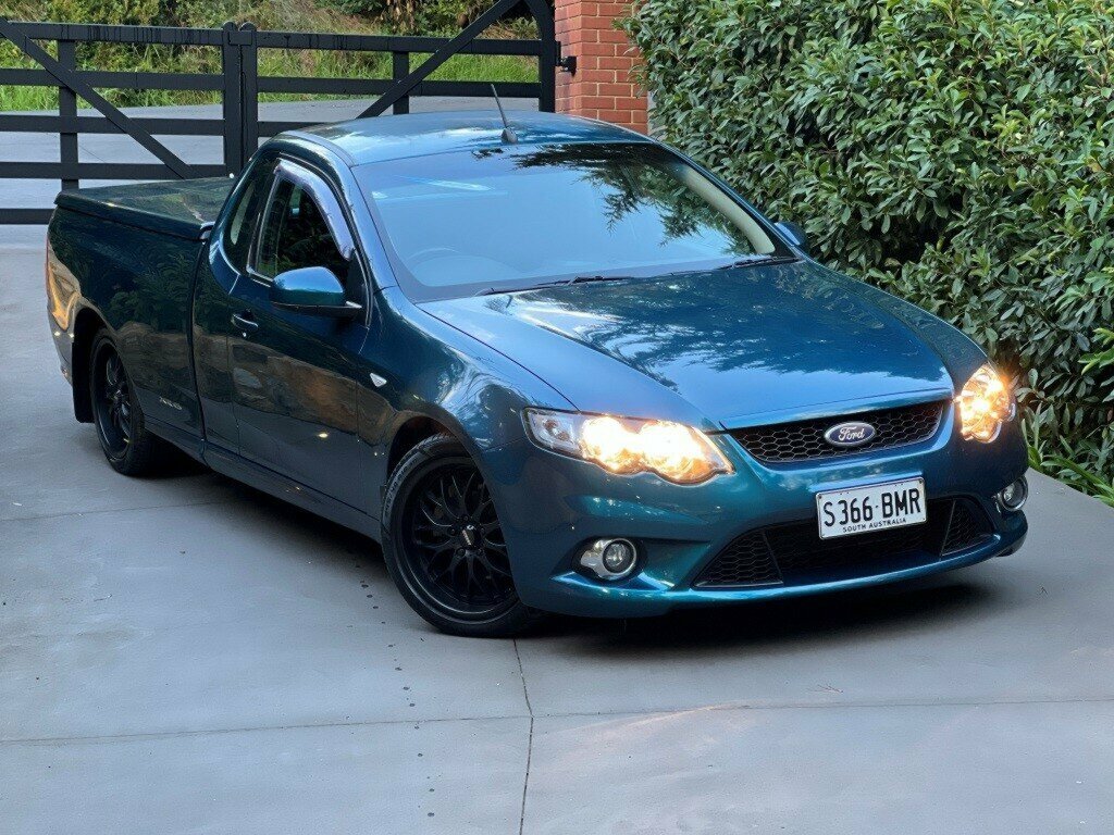 2010 FORD FALCON FG XR6 5 SP AUTO SEQ SPORT SHIFT UTILITY