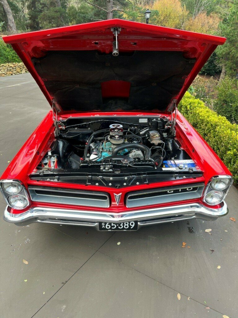 1965 PONTIAC LEMANS GTO 4 SP MANUAL 2D CONVERTIBLE