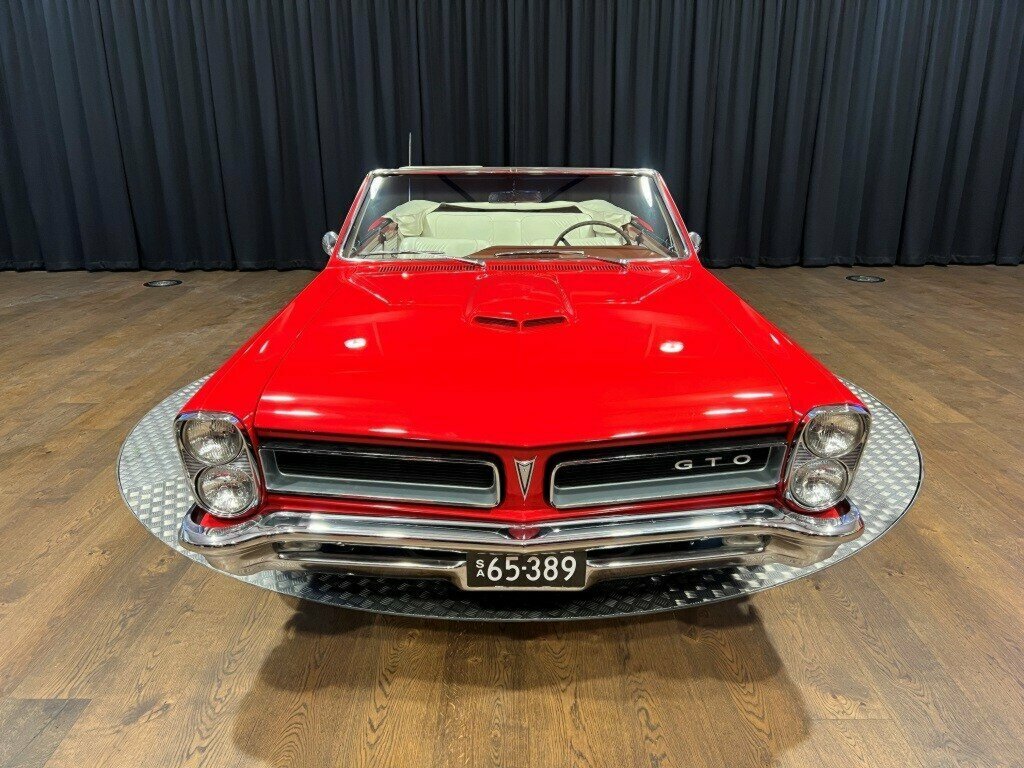 1965 PONTIAC LEMANS GTO 4 SP MANUAL 2D CONVERTIBLE