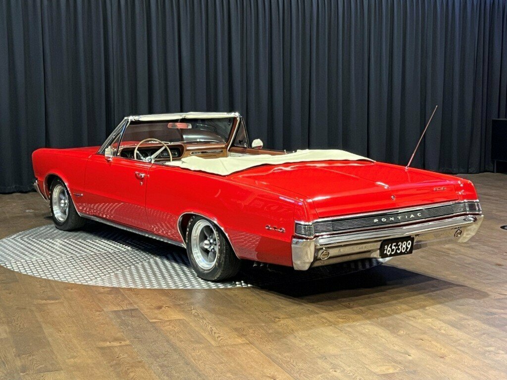 1965 PONTIAC LEMANS GTO 4 SP MANUAL 2D CONVERTIBLE
