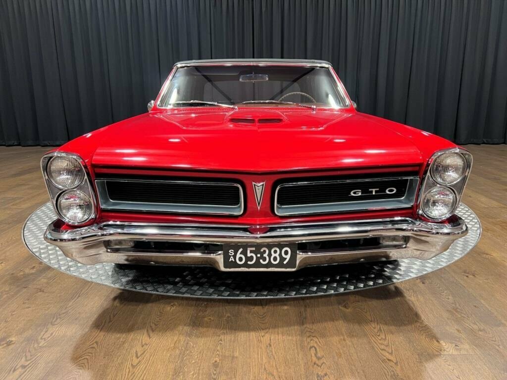 1965 PONTIAC LEMANS GTO 4 SP MANUAL 2D CONVERTIBLE