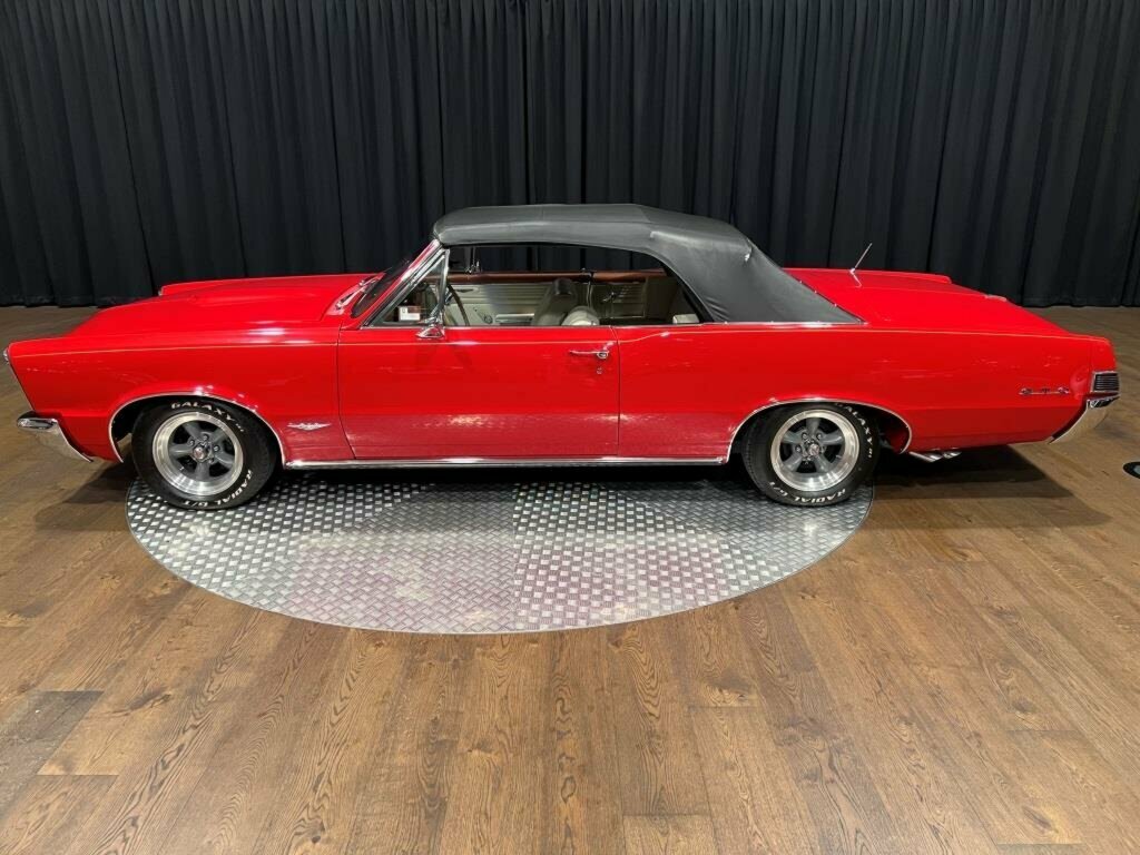 1965 PONTIAC LEMANS GTO 4 SP MANUAL 2D CONVERTIBLE