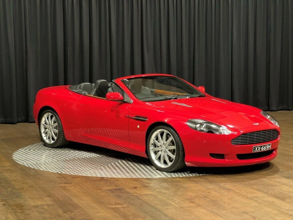 2005 ASTON MARTIN DB9 VOLANTE 6 SP AUTO TOUCHTRONIC 2D CONVERTIBLE