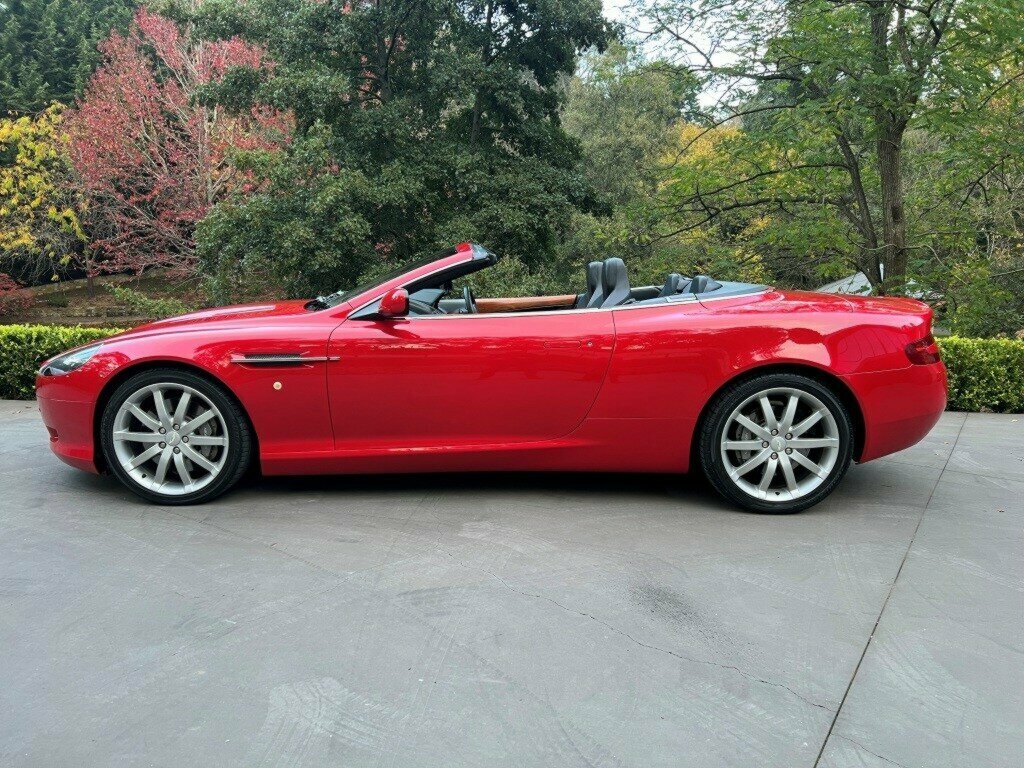 2005 ASTON MARTIN DB9 VOLANTE 6 SP AUTO TOUCHTRONIC 2D CONVERTIBLE