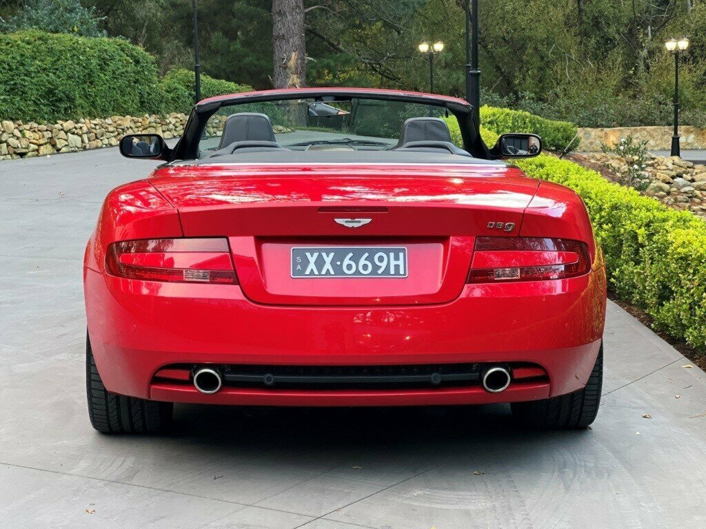 2005 ASTON MARTIN DB9 VOLANTE 6 SP AUTO TOUCHTRONIC 2D CONVERTIBLE