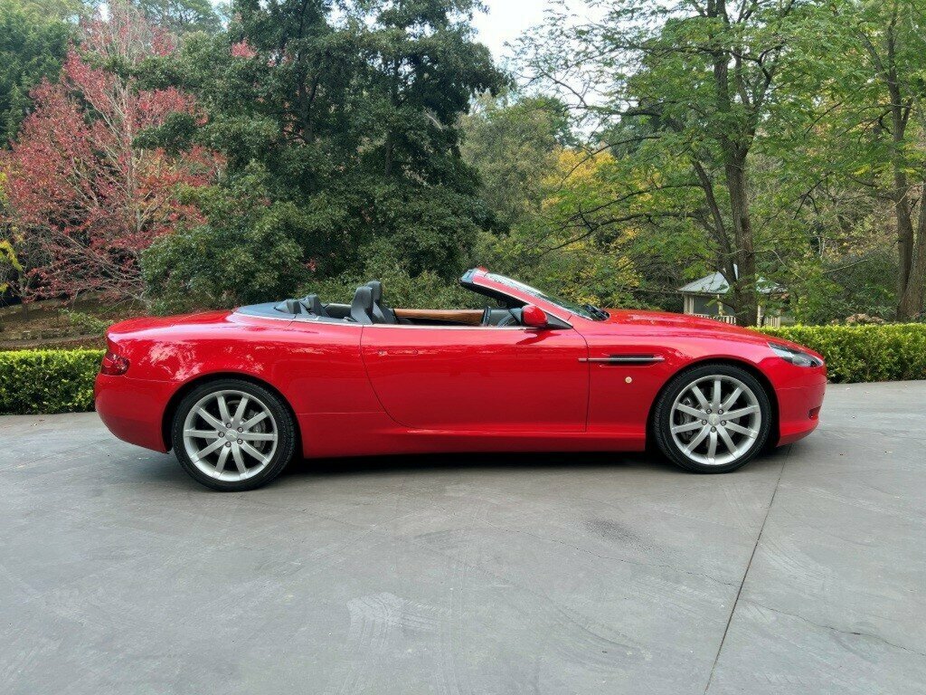 2005 ASTON MARTIN DB9 VOLANTE 6 SP AUTO TOUCHTRONIC 2D CONVERTIBLE