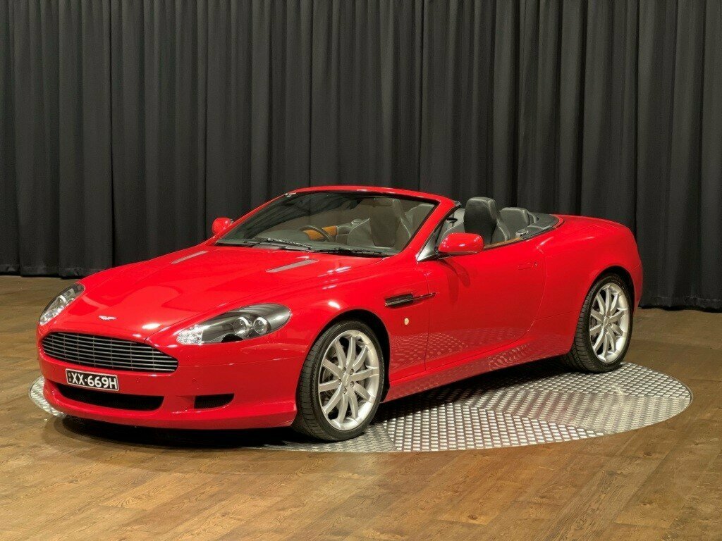 2005 ASTON MARTIN DB9 VOLANTE 6 SP AUTO TOUCHTRONIC 2D CONVERTIBLE