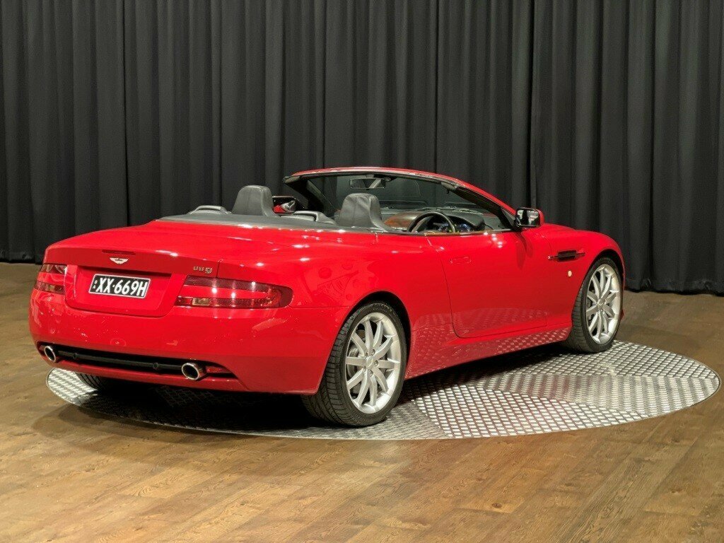 2005 ASTON MARTIN DB9 VOLANTE 6 SP AUTO TOUCHTRONIC 2D CONVERTIBLE