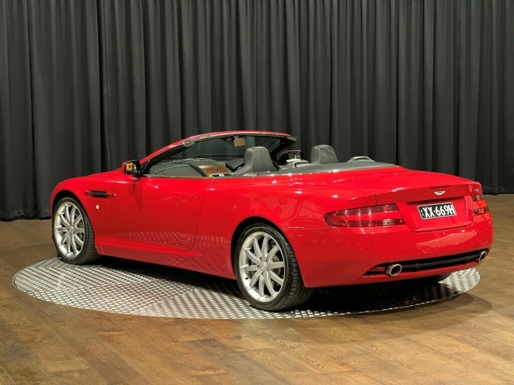 2005 ASTON MARTIN DB9 VOLANTE 6 SP AUTO TOUCHTRONIC 2D CONVERTIBLE