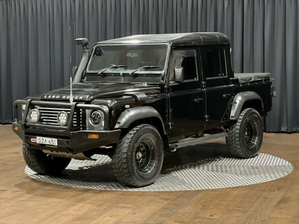2011 LAND ROVER DEFENDER MY11 130 HCPU (4X4) 6 SP MANUAL CREW CAB P/UP