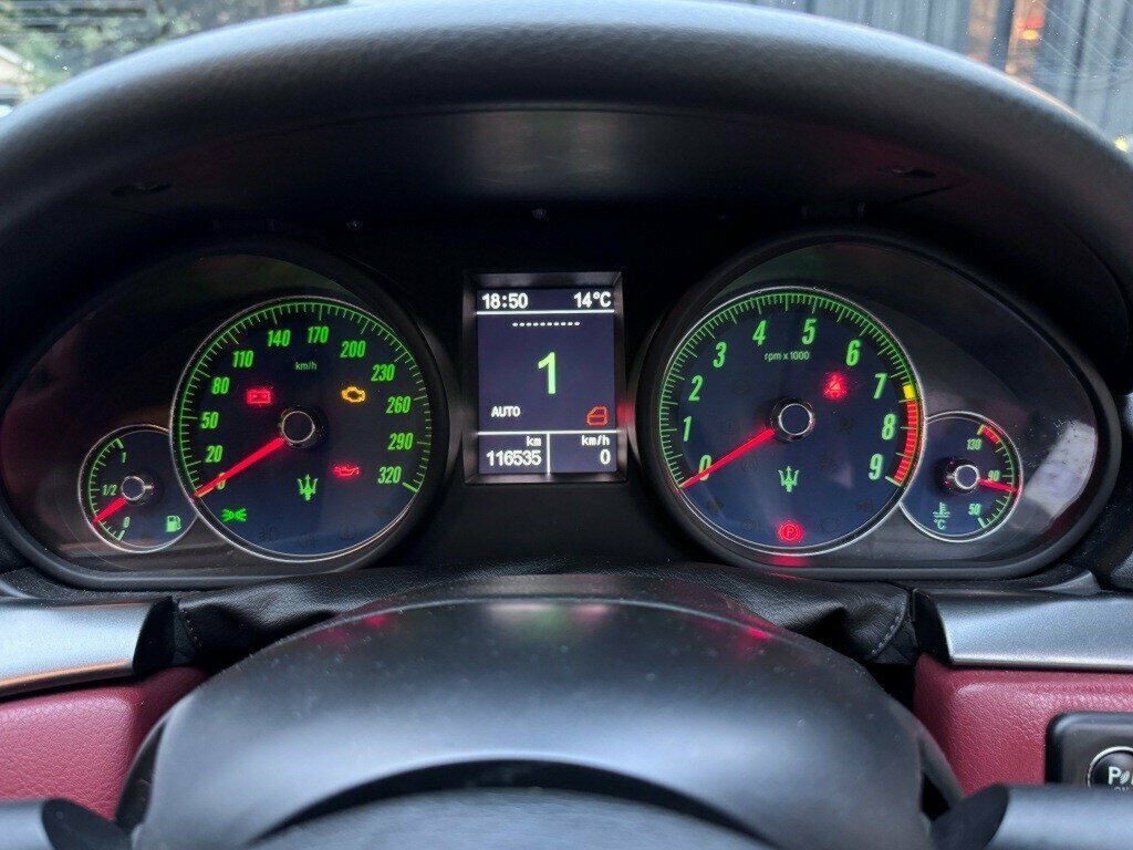 2009 MASERATI GRANTURISMO S 6 SP AUTO SEQUENTIAL 2D COUPE