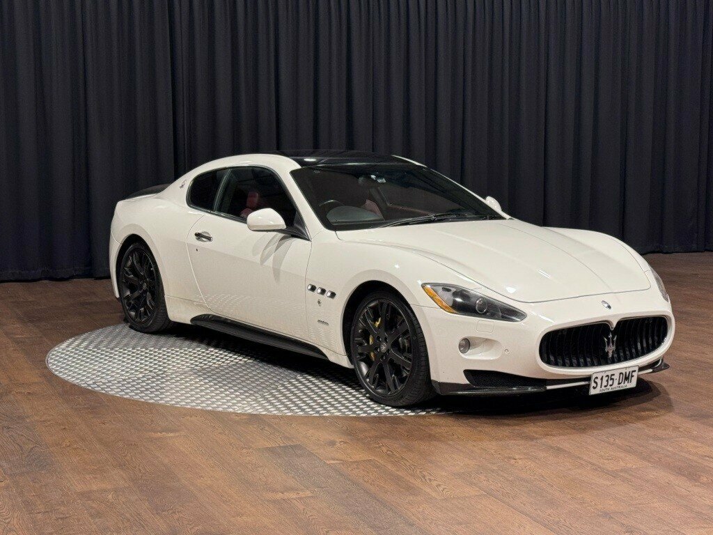 2009 MASERATI GRANTURISMO S 6 SP AUTO SEQUENTIAL 2D COUPE