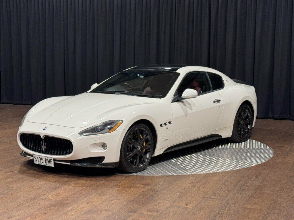 2009 MASERATI GRANTURISMO S 6 SP AUTO SEQUENTIAL 2D COUPE