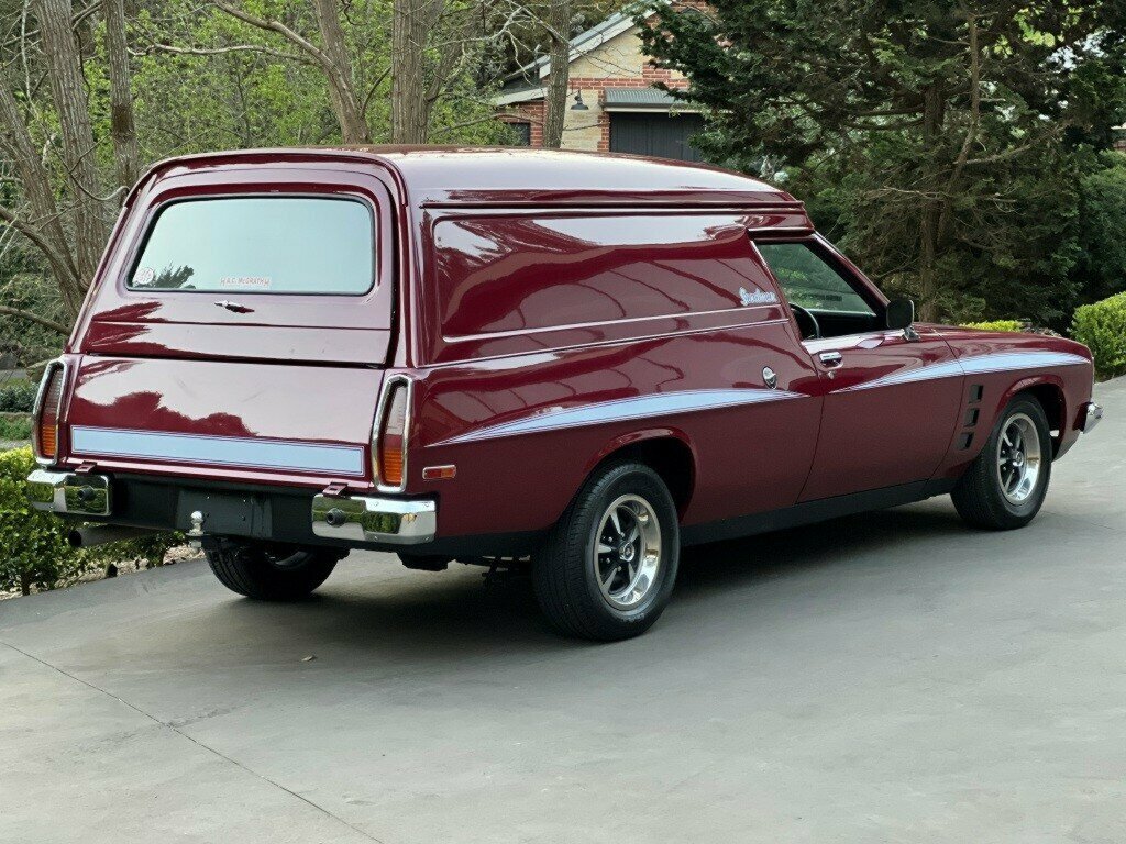 1976 HOLDEN SANDMAN HJ 4 SP MANUAL VAN