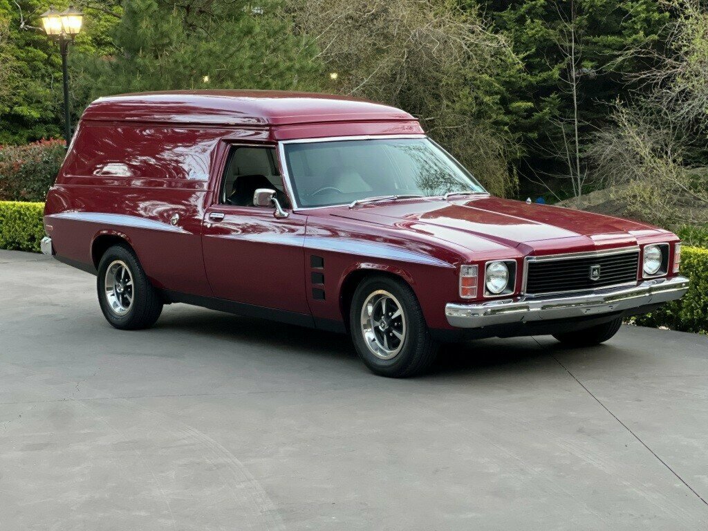 1976 HOLDEN SANDMAN HJ 4 SP MANUAL VAN
