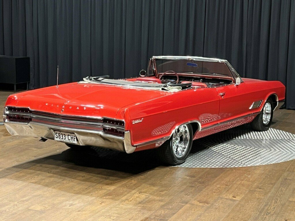 1966 BUICK WILDCAT 3 SP AUTOMATIC 2D CONVERTIBLE