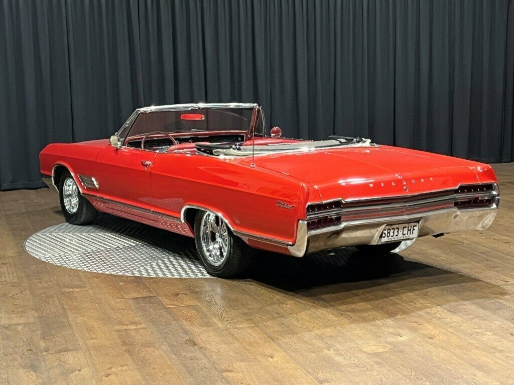 1966 BUICK WILDCAT 3 SP AUTOMATIC 2D CONVERTIBLE