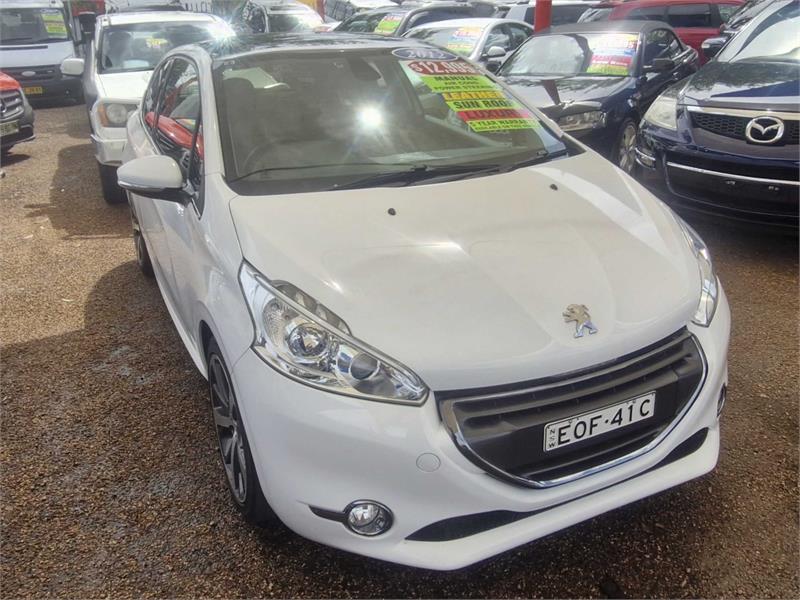 2012 PEUGEOT 208 ALLURE 5 SP MANUAL 5D HATCHBACK