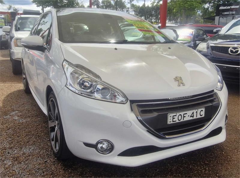 2012 PEUGEOT 208 ALLURE 5 SP MANUAL 5D HATCHBACK