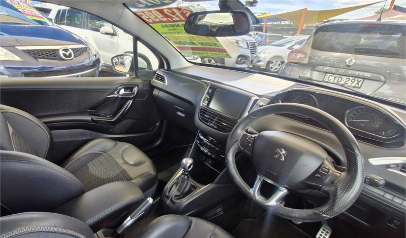 2012 PEUGEOT 208 ALLURE 5 SP MANUAL 5D HATCHBACK