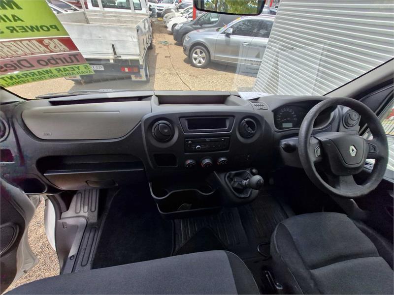 2014 RENAULT MASTER X62 SWB LOW 6 SP MANUAL VAN