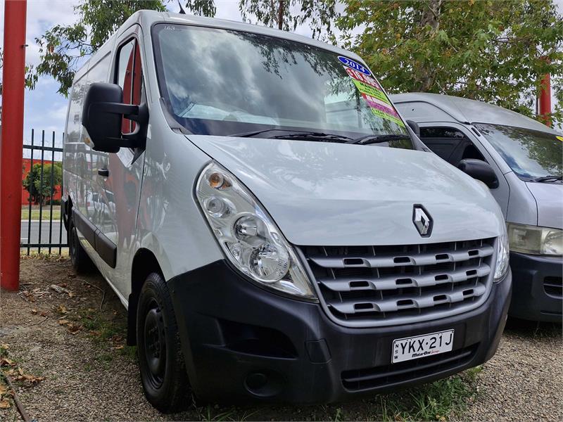 2014 RENAULT MASTER X62 SWB LOW 6 SP MANUAL VAN