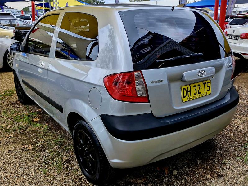 2005 HYUNDAI GETZ TB UPGRADE 1.4 5 SP MANUAL 3D HATCHBACK