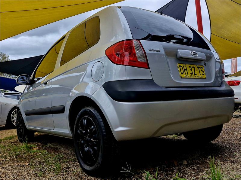 2005 HYUNDAI GETZ TB UPGRADE 1.4 5 SP MANUAL 3D HATCHBACK