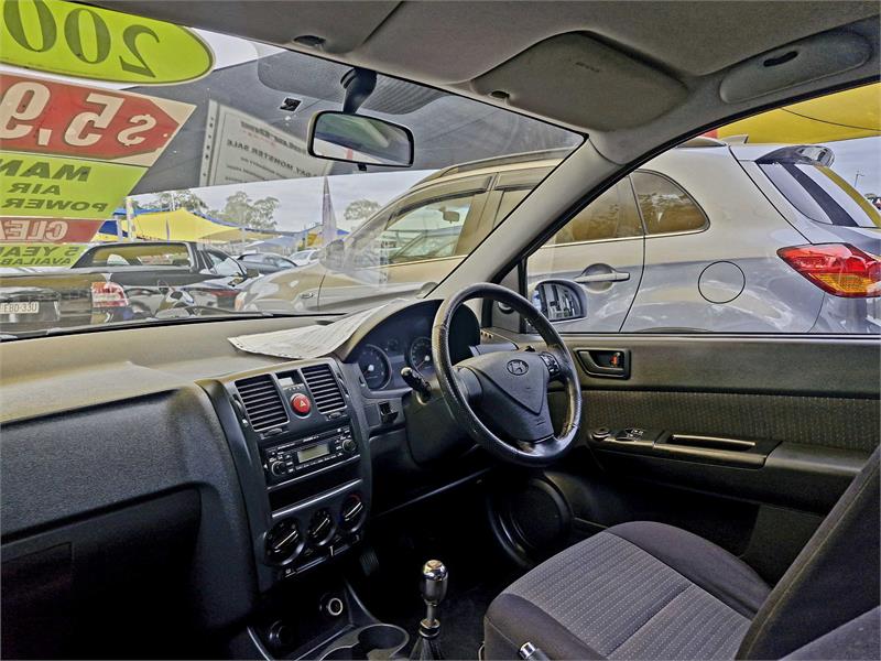 2005 HYUNDAI GETZ TB UPGRADE 1.4 5 SP MANUAL 3D HATCHBACK
