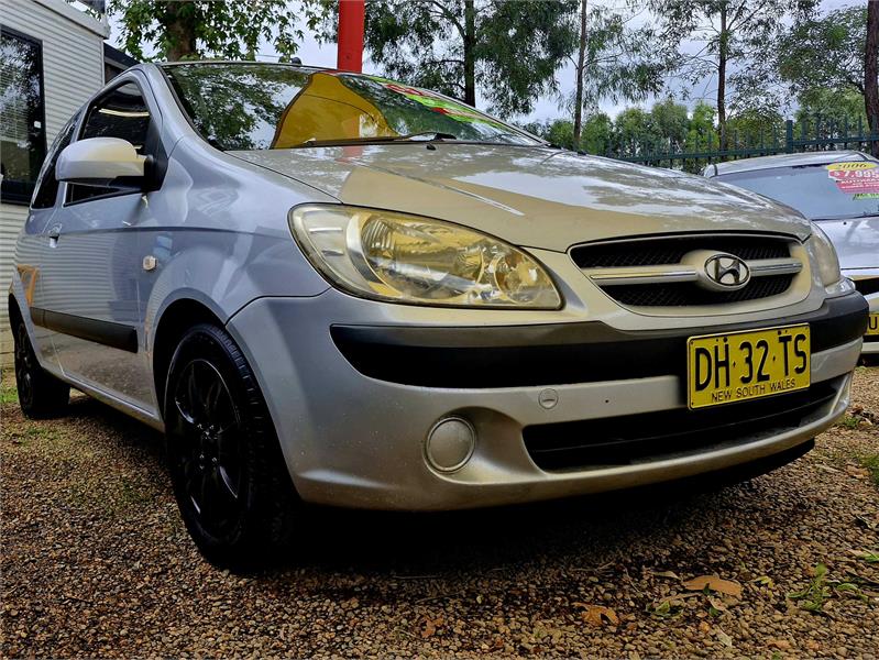 2005 HYUNDAI GETZ TB UPGRADE 1.4 5 SP MANUAL 3D HATCHBACK