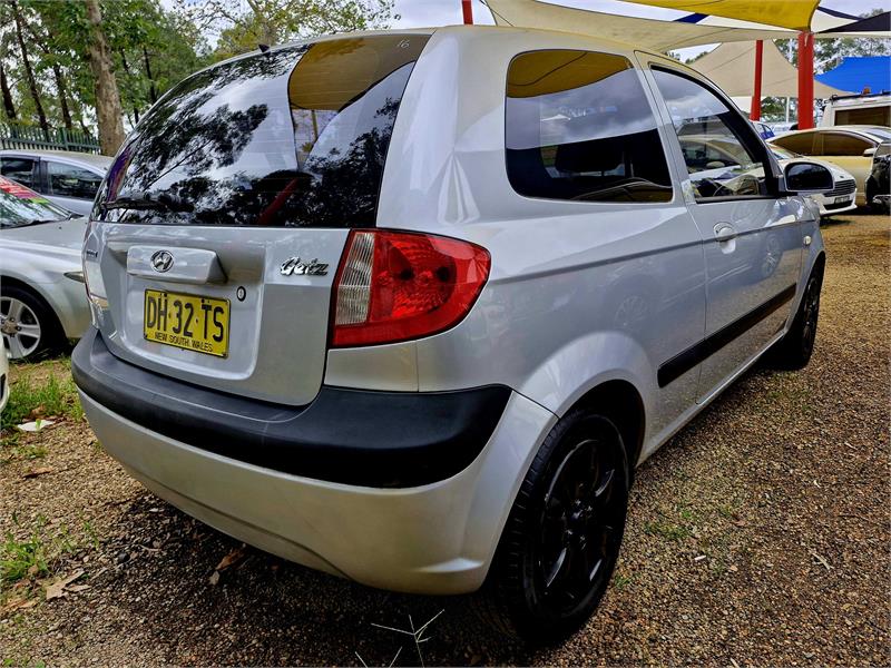 2005 HYUNDAI GETZ TB UPGRADE 1.4 5 SP MANUAL 3D HATCHBACK