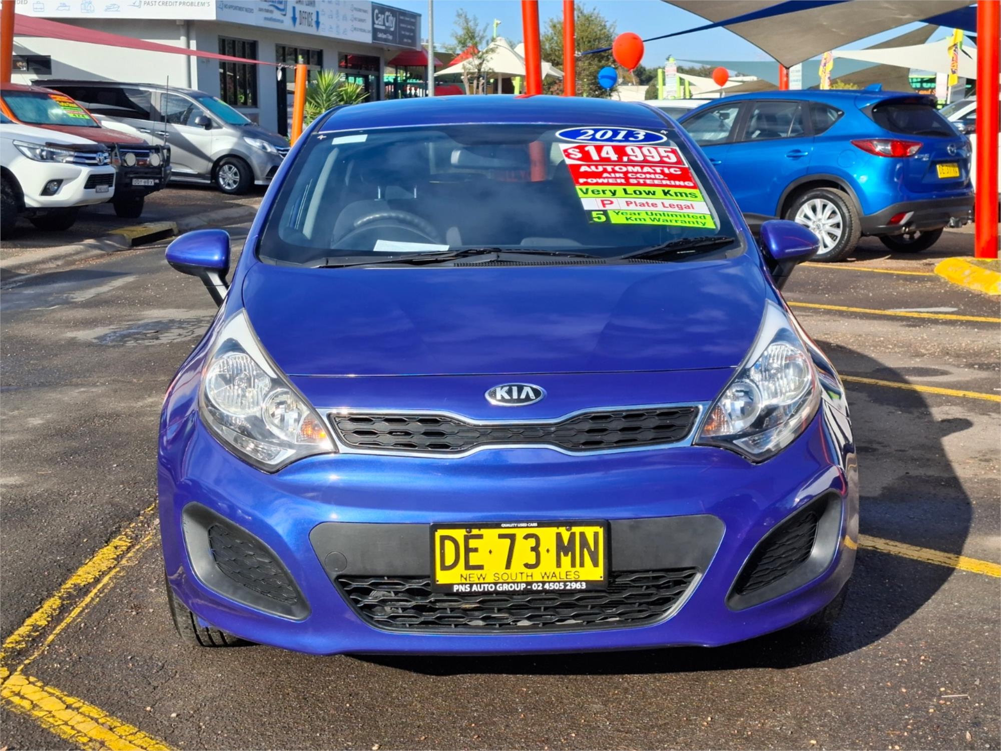 2013 KIA RIO UB MY13 SI 6 SP AUTOMATIC 5D HATCHBACK