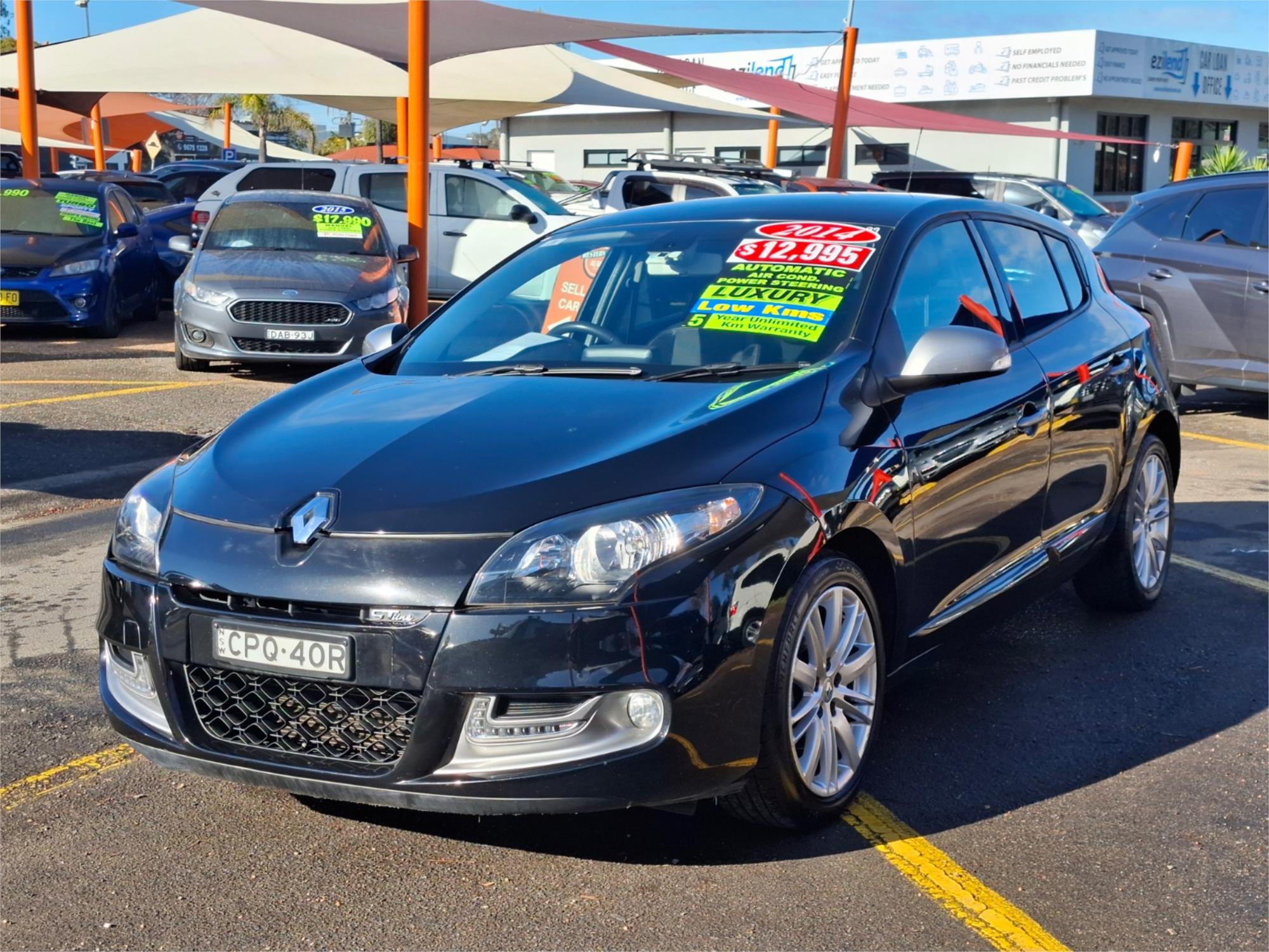 2014 RENAULT MEGANE B95 MY14 GT-LINE 6 SP AUTO DUAL CLUTCH 5D HATCHBACK